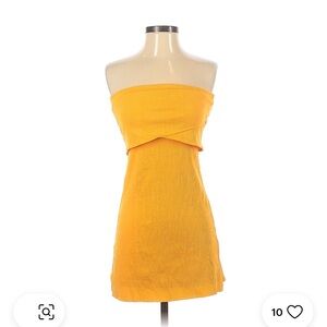 Mango colored Asos mini dress